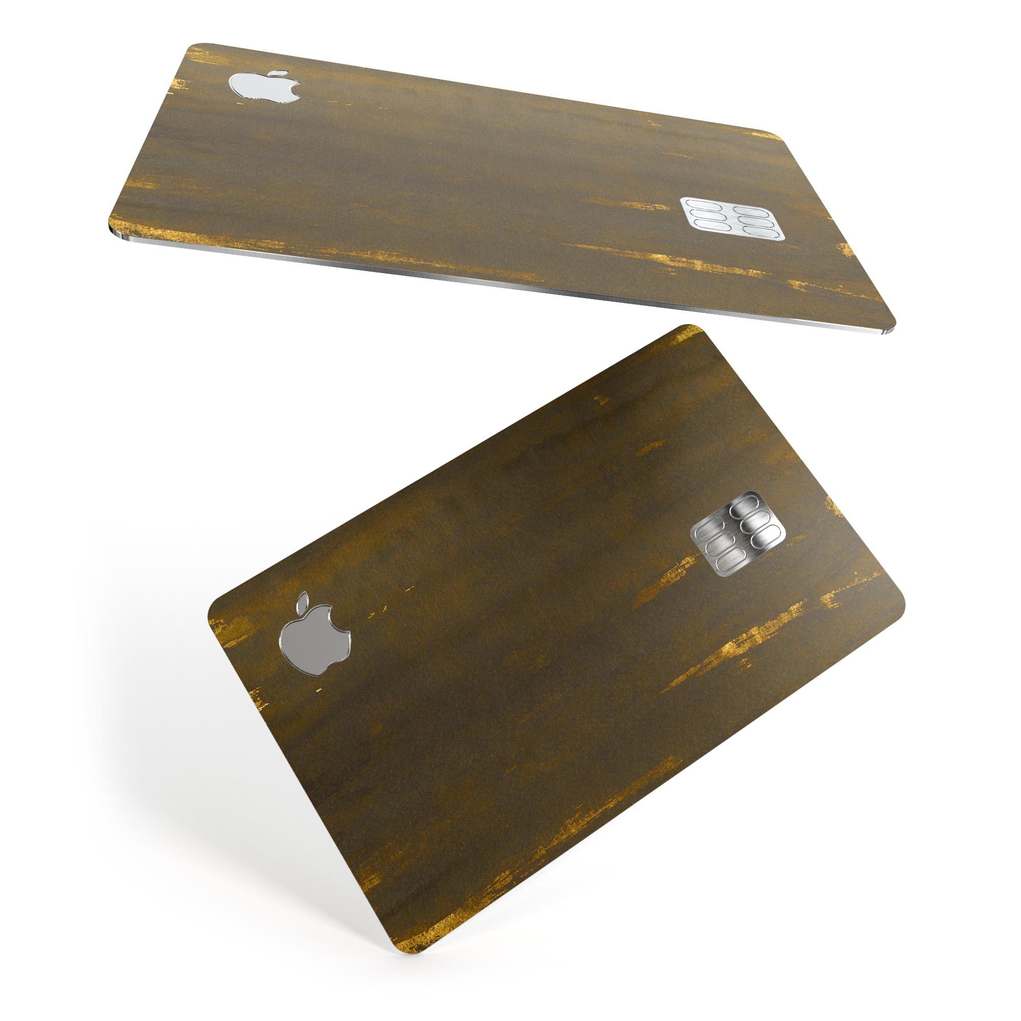 Vintage Golden Book Cover decal skin-kit for Apple Card, showcasing a stylish design with premium vinyl material.