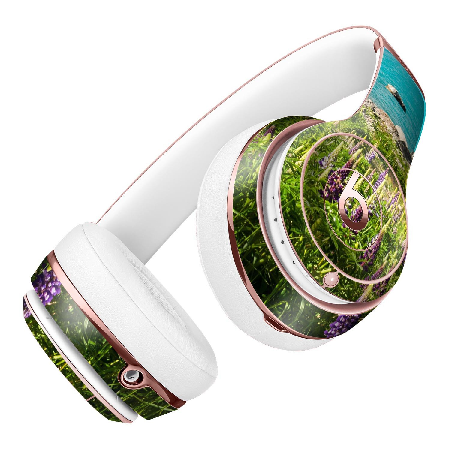 Vivid Paradise Full-Body Skin Kit for Beats by Dre Solo 3 Wireless, showcasing vibrant design and precise fit.