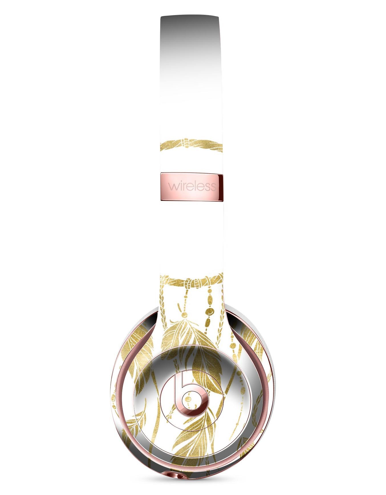 WaterColor Dreamcatchers v19 Full-Body Skin Kit for Beats by Dre Solo 3 Wireless Headphones, showcasing vibrant colors and intricate patterns.