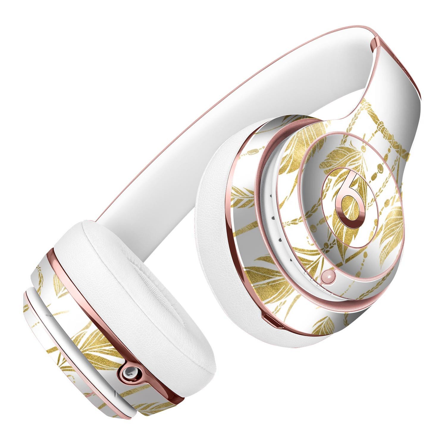 WaterColor Dreamcatchers v19 Full-Body Skin Kit for Beats by Dre Solo 3 Wireless Headphones, showcasing vibrant colors and intricate patterns.