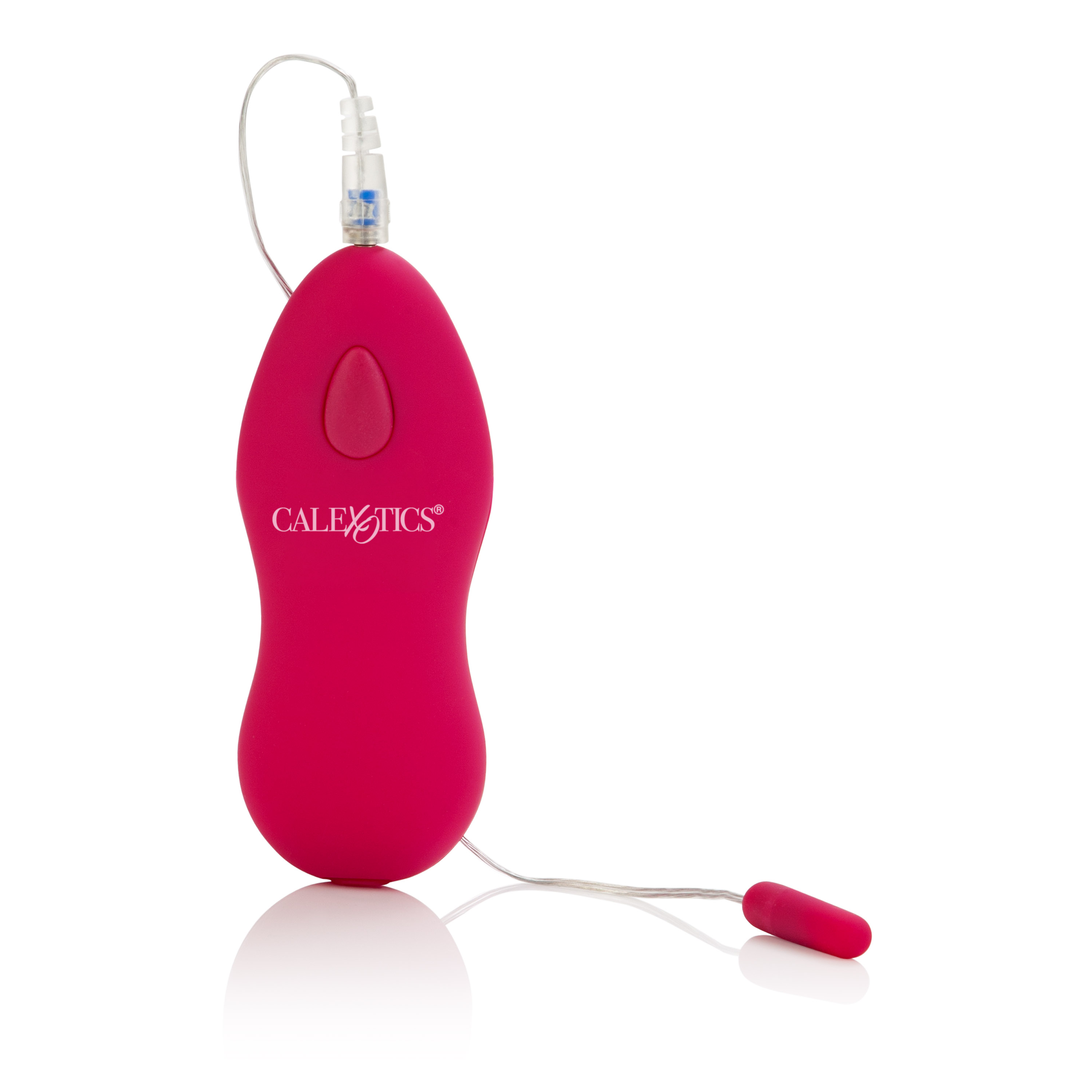 Pink handheld vibrating device.