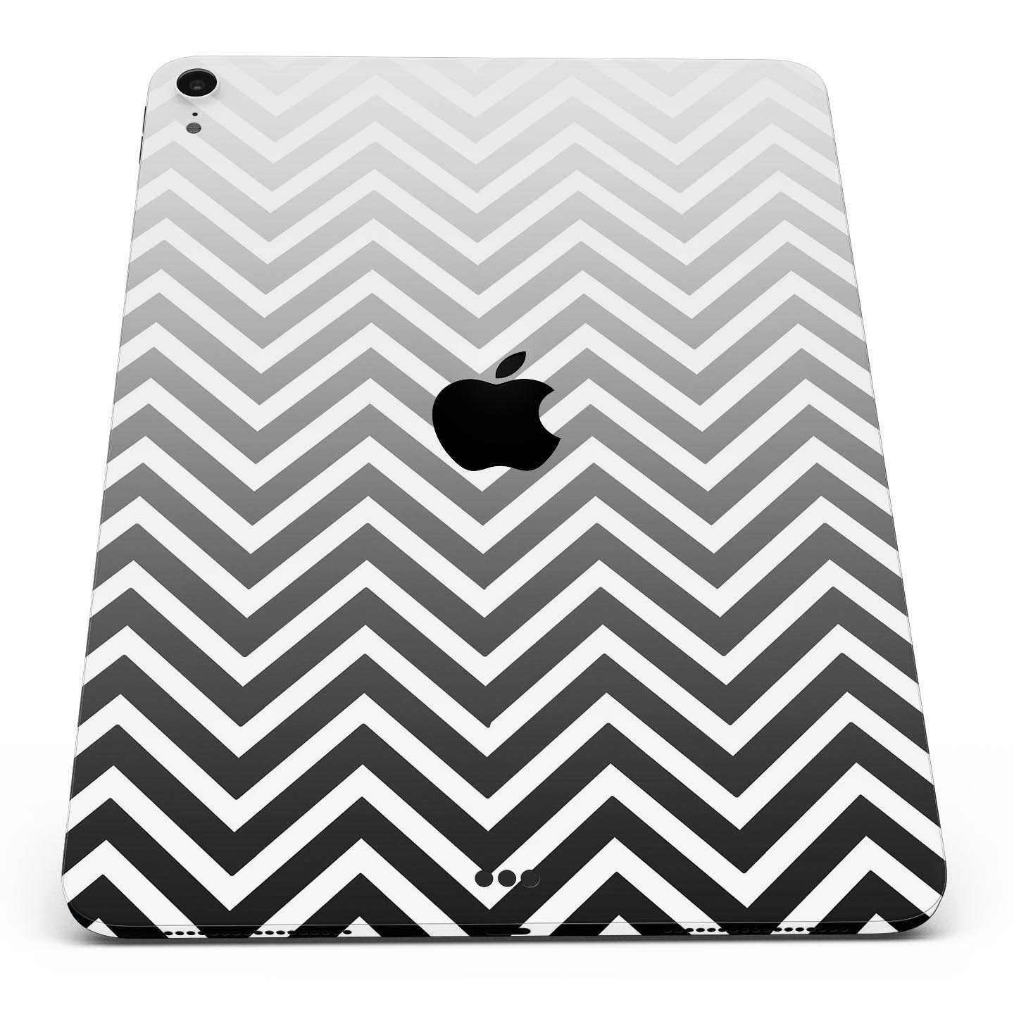 White and gradient sharp chevron full body skin decal for Apple devices, showcasing a stylish design and premium quality materials.