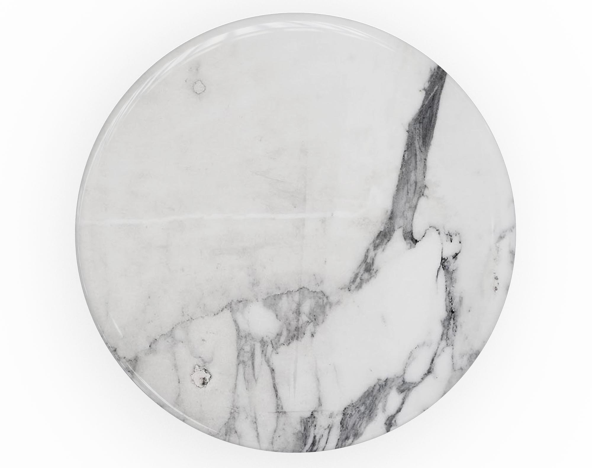 White and grey marble design skin kit for PopSockets, showcasing a stylish and durable vinyl finish.