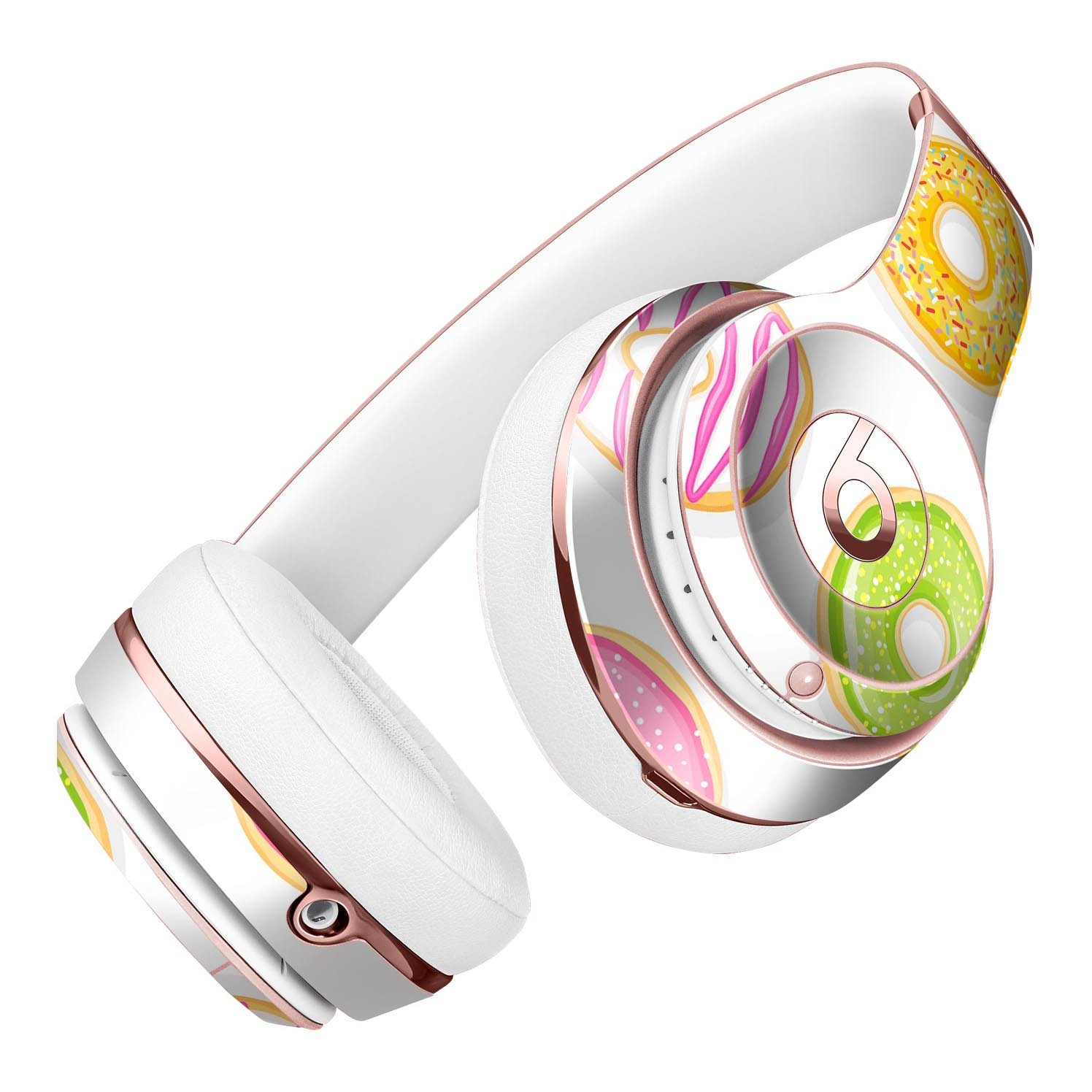 Yummy Colored Donuts Full-Body Skin Kit for Beats by Dre Solo 3, showcasing vibrant colors and a sleek design.