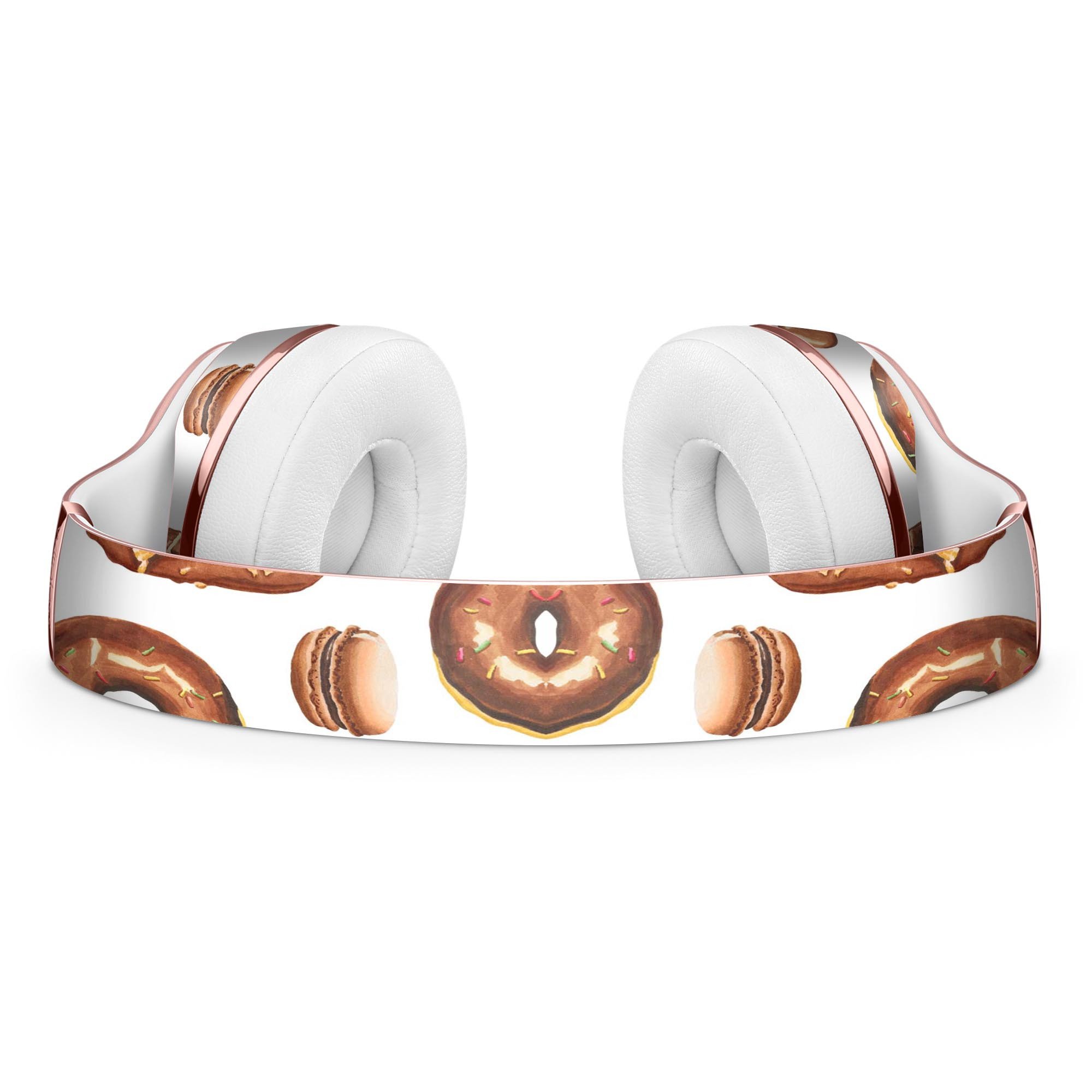 Yummy Galore Bakery Treats skin kit for Beats by Dre Solo 3 Wireless Headphones, showcasing vibrant design and premium vinyl material.