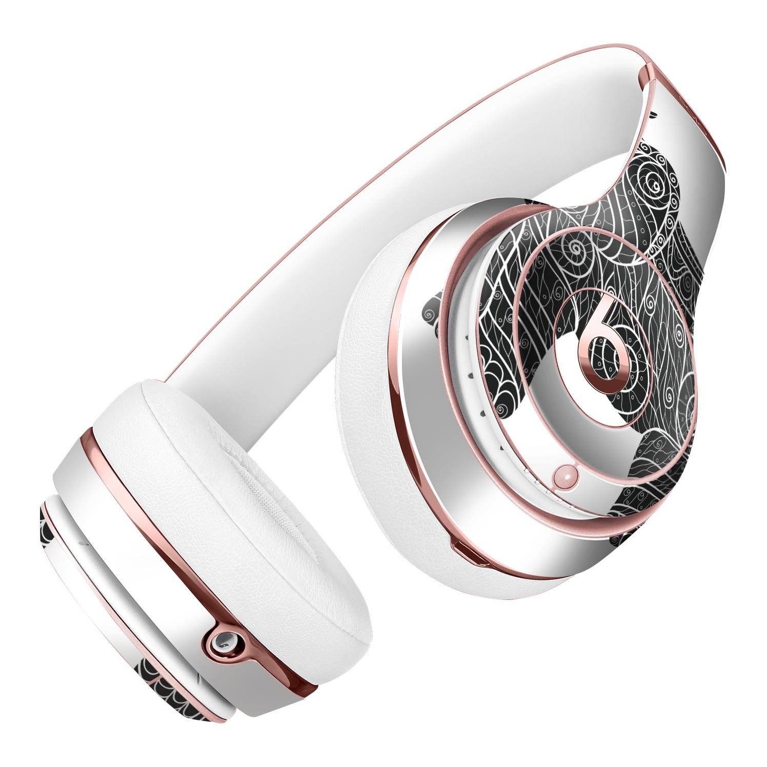 Zendoodle Elephant Full-Body Skin Kit for Beats by Dre Solo 3, showcasing vibrant elephant design on premium vinyl.