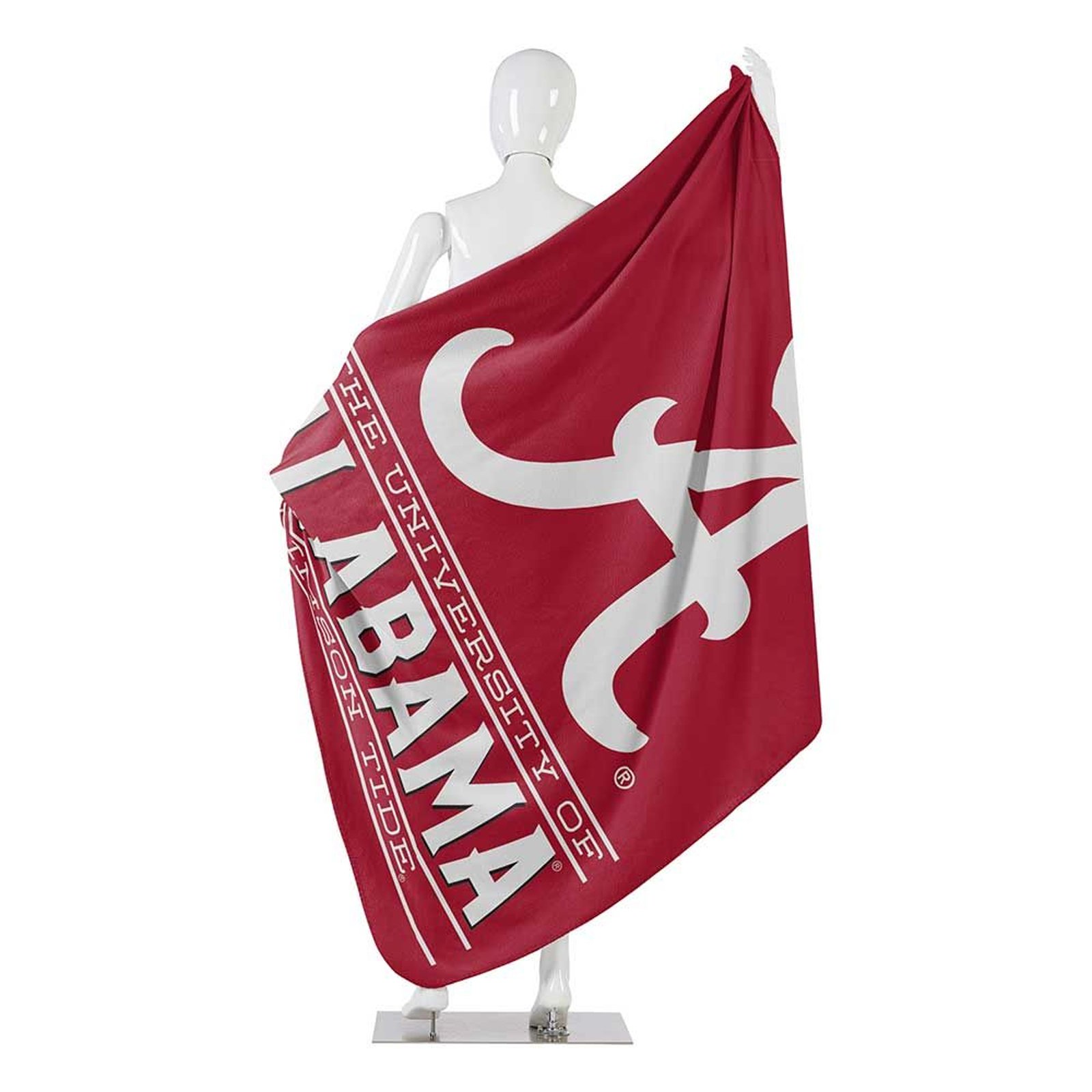 50" X 60" Northwest NCAA Large Soft Fleece Throw Blanket featuring vibrant team logo on soft fleece material.