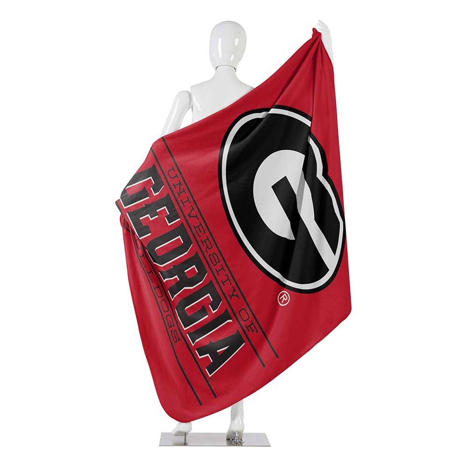 50" X 60" Northwest NCAA Large Soft Fleece Throw Blanket featuring vibrant team logo on soft fleece material.