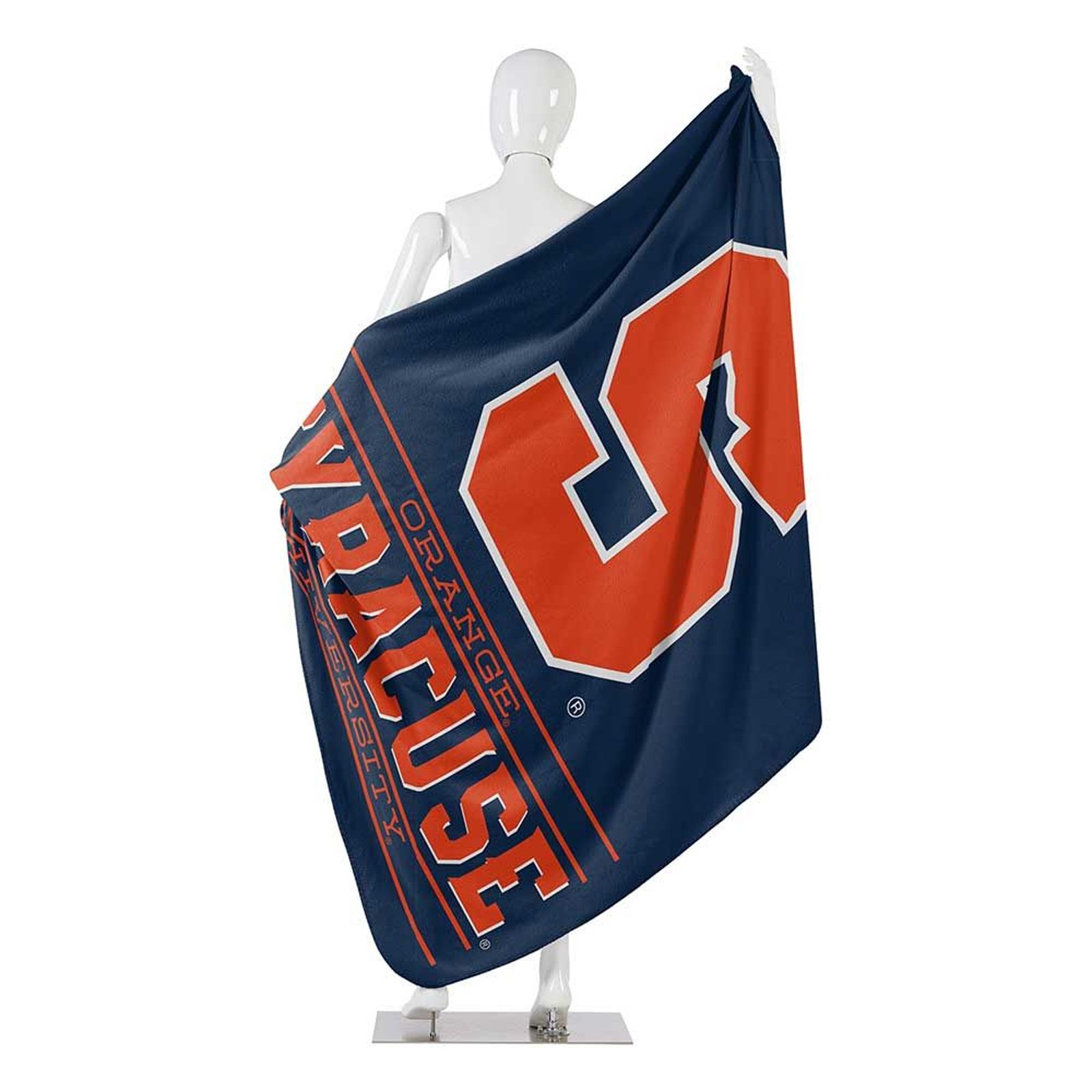 50" X 60" Northwest NCAA Large Soft Fleece Throw Blanket featuring vibrant team logo on soft fleece material.