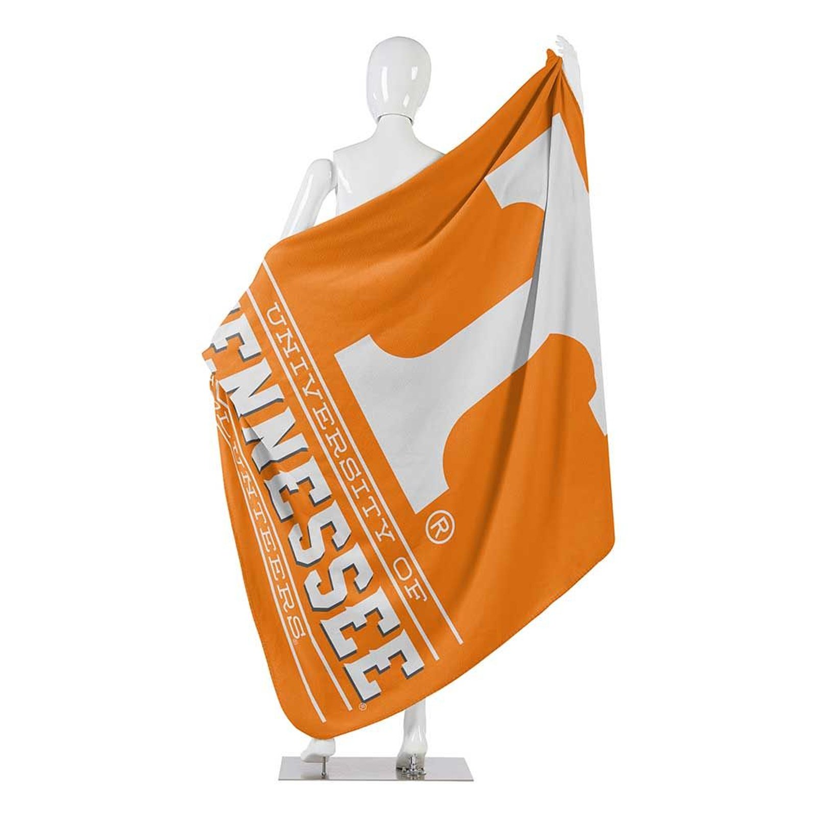 50" X 60" Northwest NCAA Large Soft Fleece Throw Blanket featuring vibrant team logo on soft fleece material.