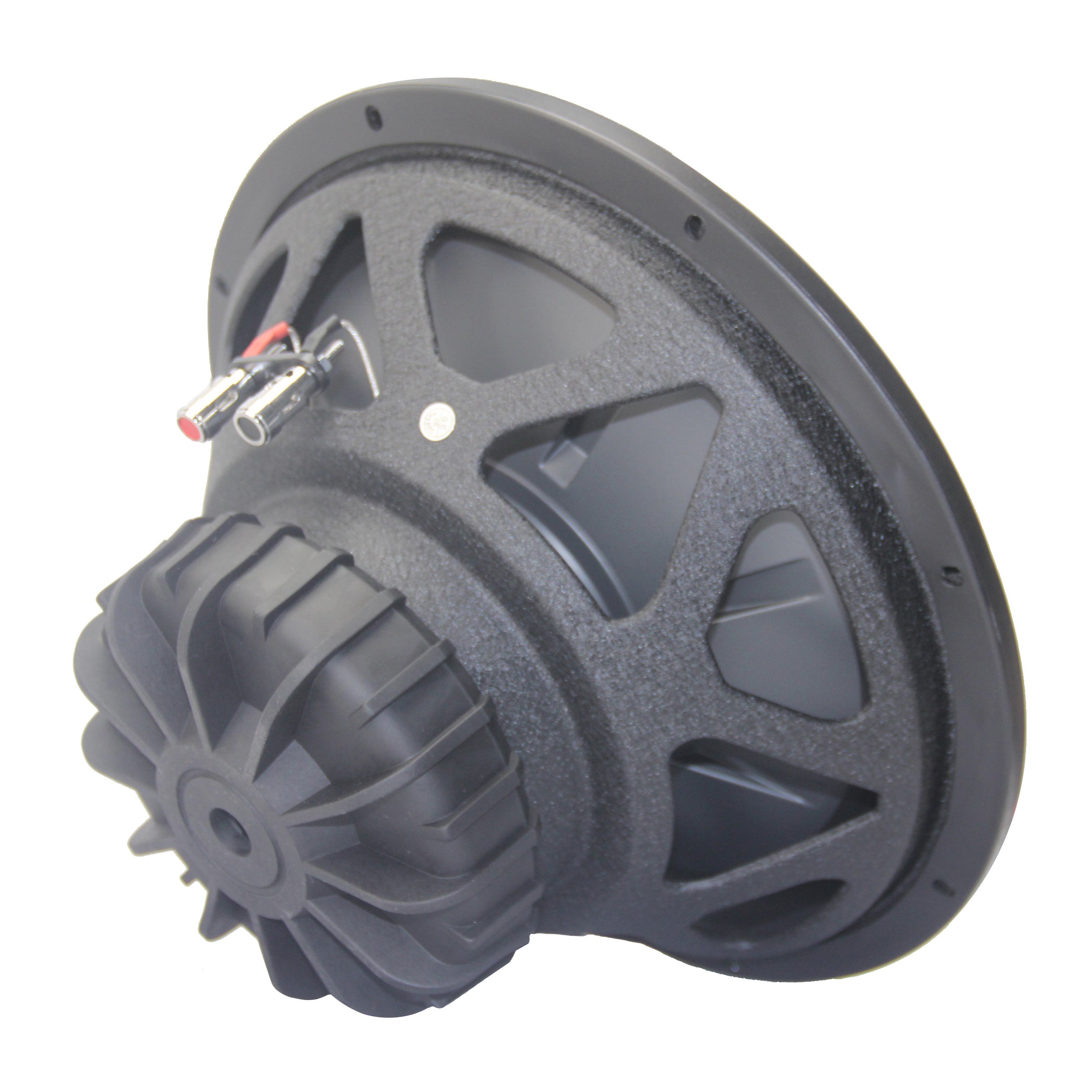 Lymal Audio LA-EP12SW 12-inch car audio subwoofer with polypropylene cone and rubber surround.