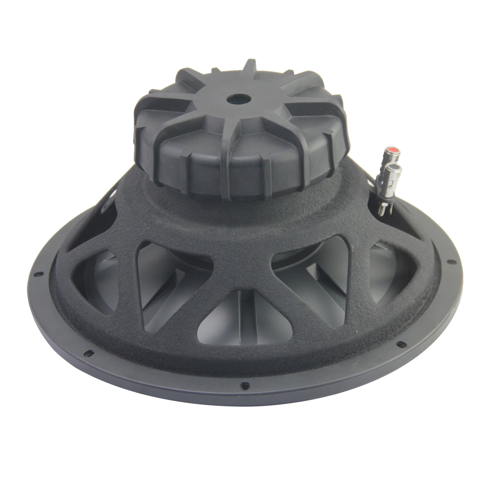 Lymal Audio LA-EP12SW 12-inch car audio subwoofer with polypropylene cone and rubber surround.