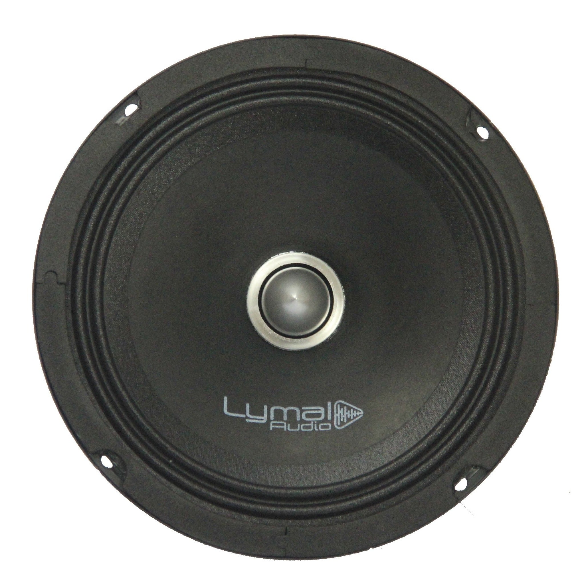 LA-EP65B 6.5 inch midrange loudspeakers with bullet design, showcasing robust build and sleek appearance.