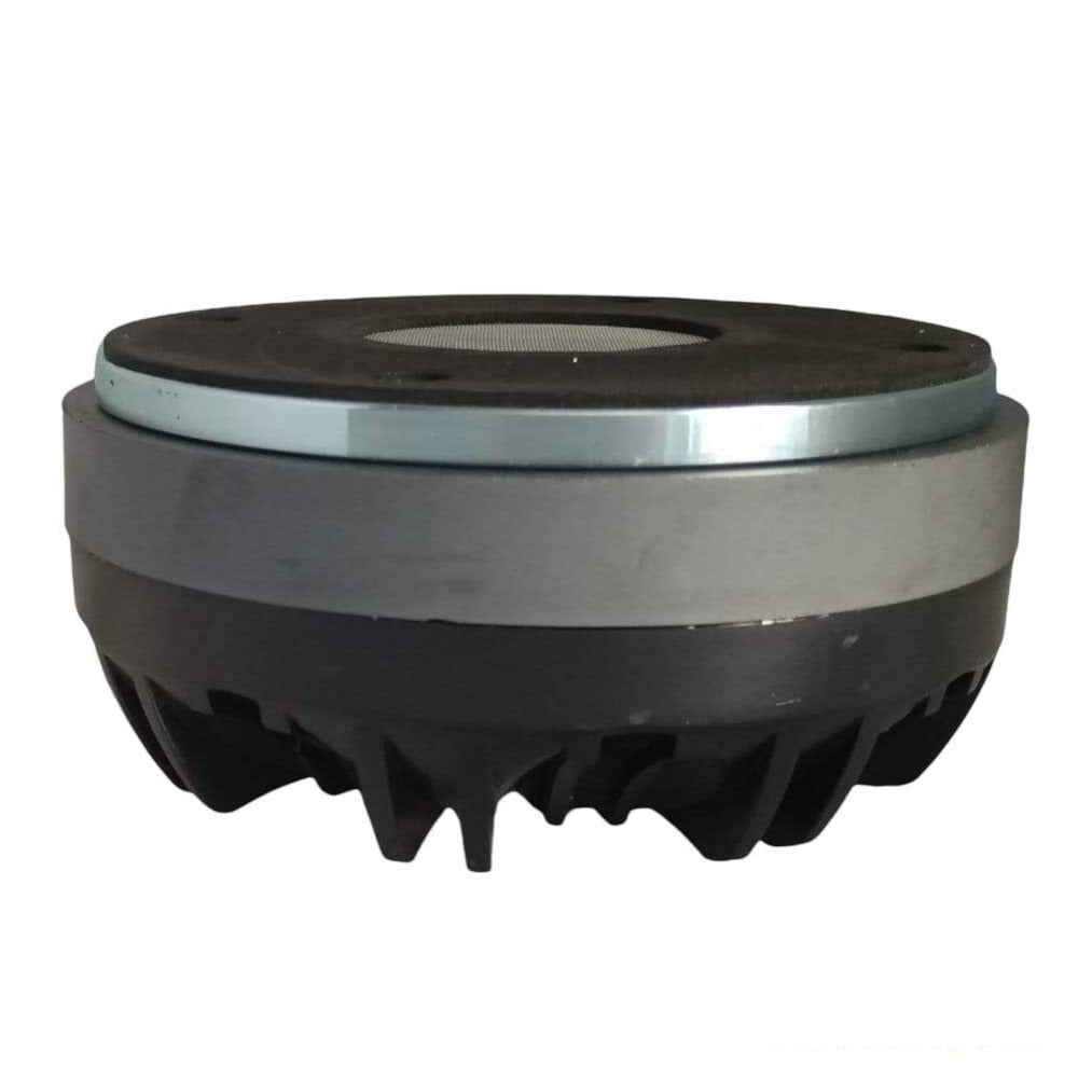 Lymal Audio LT-DRV2 2.03” Voice Coil Titanium Compression Driver showcasing its titanium diaphragm and robust design.