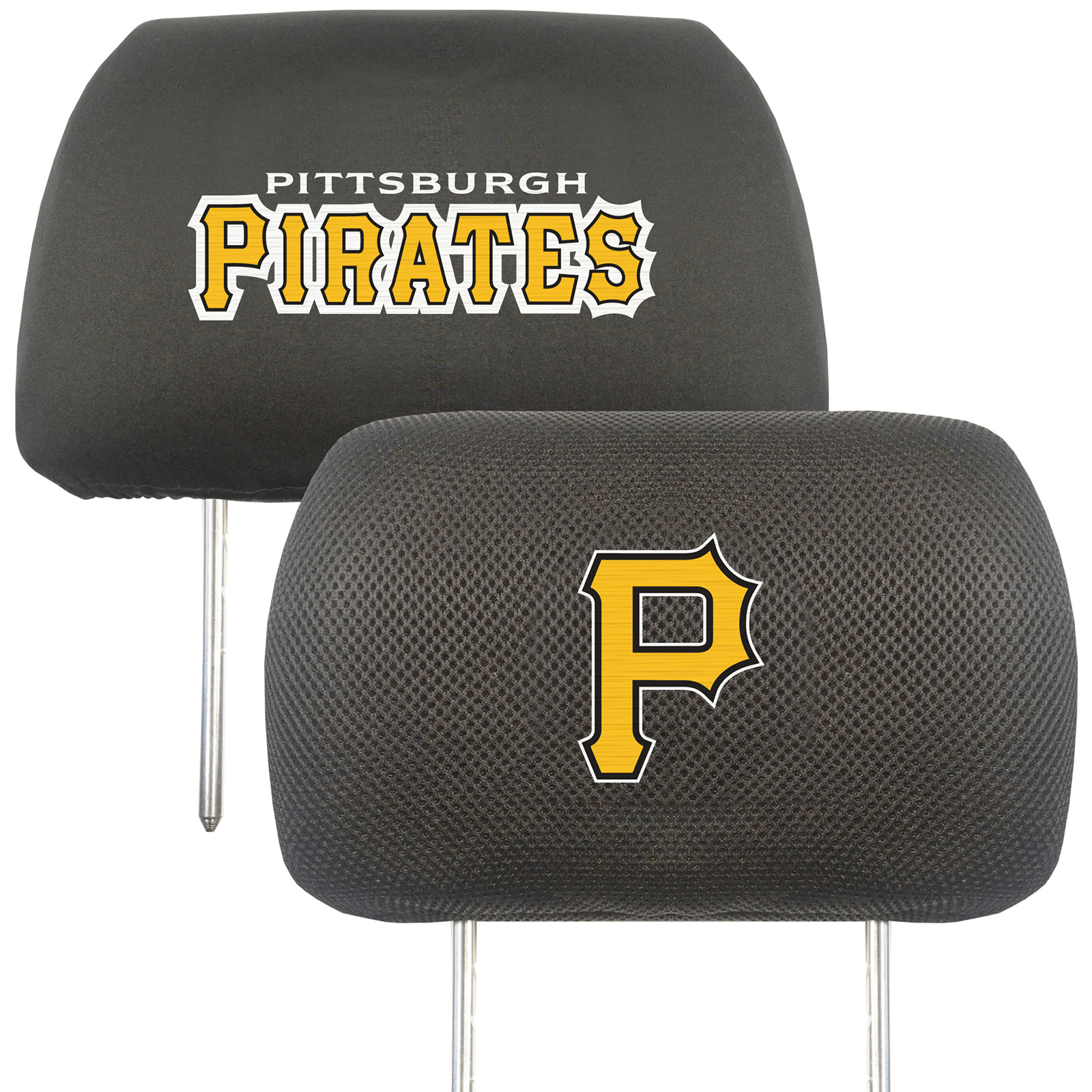 Pittsburgh Pirates car headrest covers