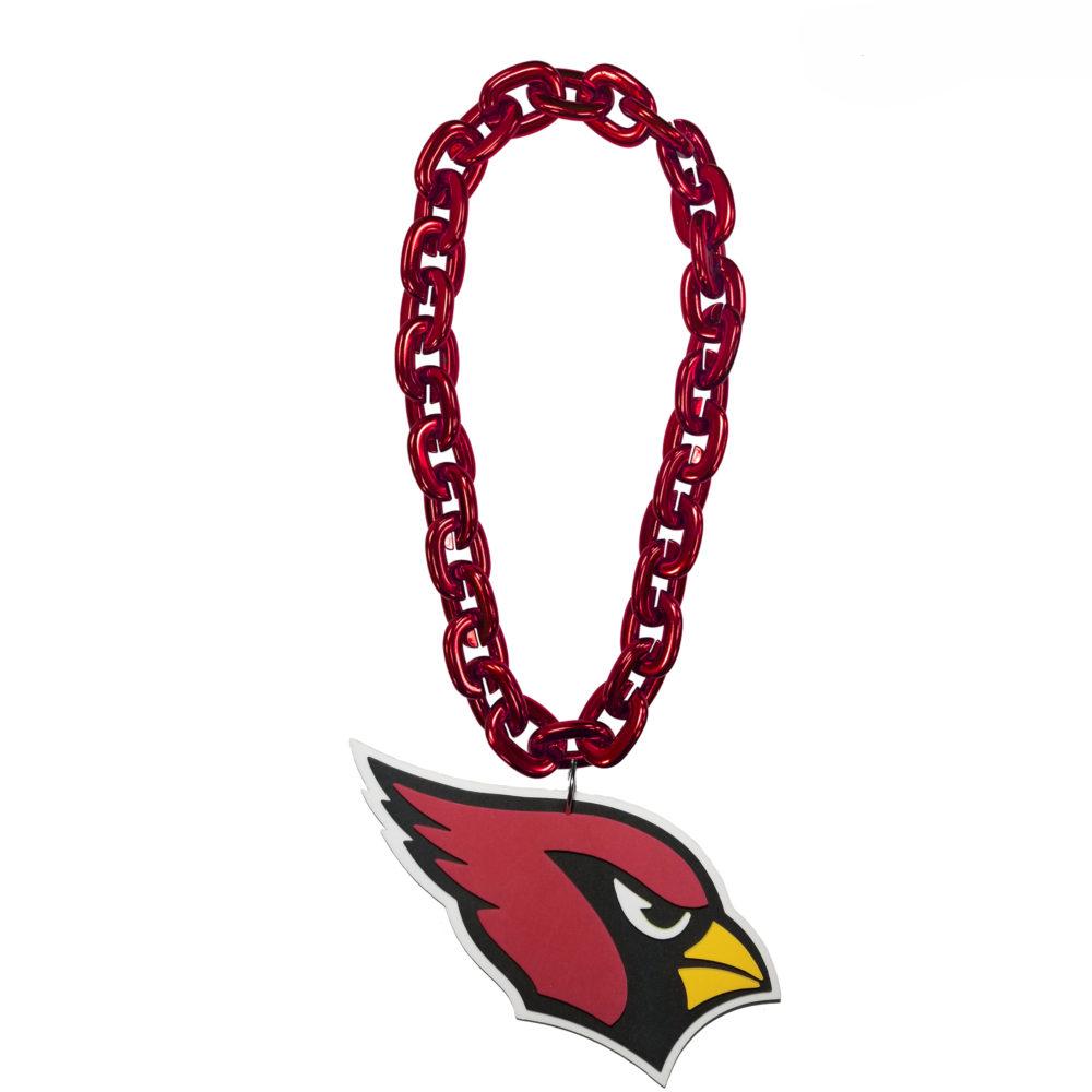 NFL Touchdown Chain featuring a vibrant team logo, made from high-density EVA foam, with a detachable magnet for easy wear.