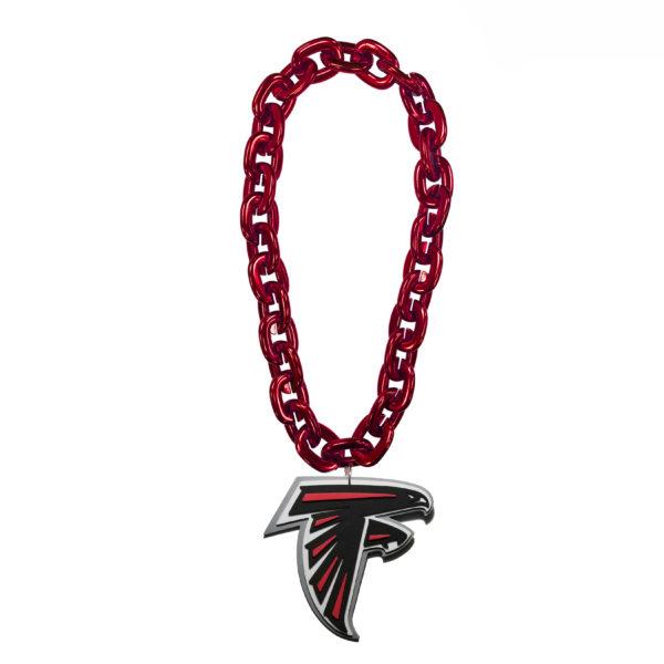 NFL Touchdown Chain featuring a vibrant team logo, made from high-density EVA foam, with a detachable magnet for easy wear.