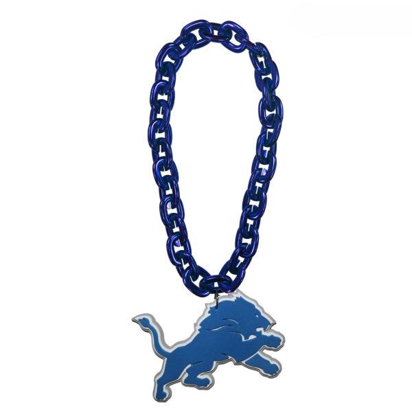 NFL Touchdown Chain featuring a vibrant team logo, made from high-density EVA foam, with a detachable magnet for easy wear.