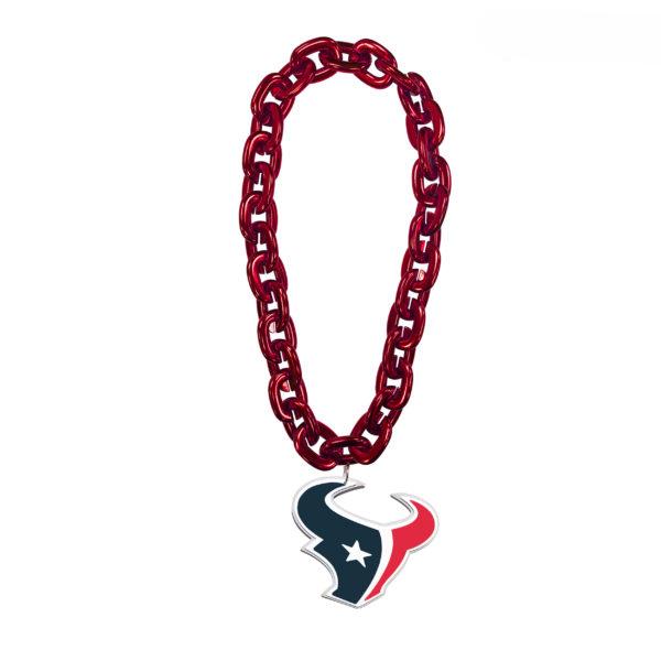 NFL Touchdown Chain featuring a vibrant team logo, made from high-density EVA foam, with a detachable magnet for easy wear.