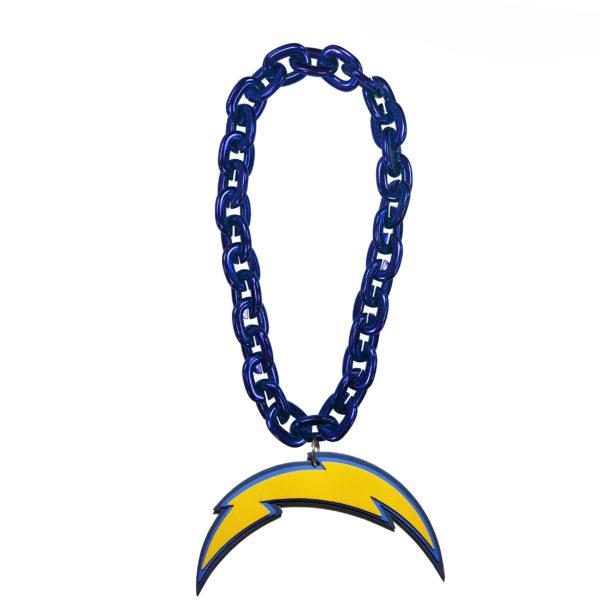 NFL Touchdown Chain featuring a vibrant team logo, made from high-density EVA foam, with a detachable magnet for easy wear.