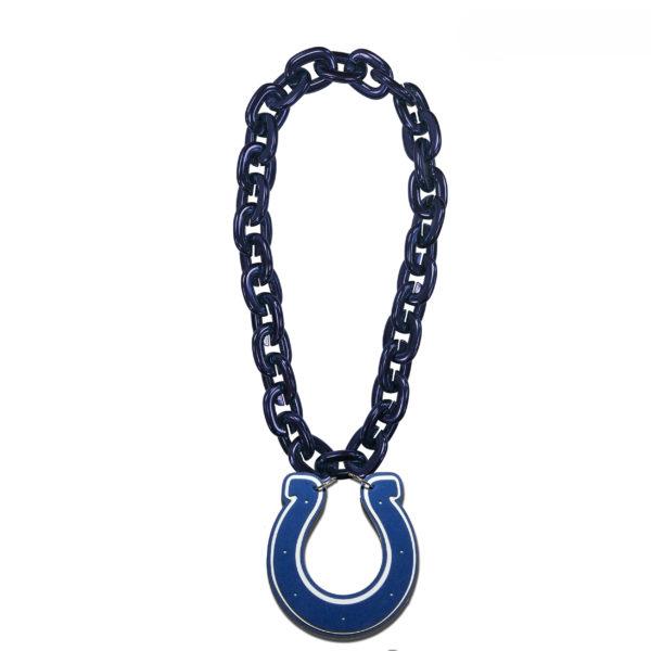 NFL Touchdown Chain featuring a vibrant team logo, made from high-density EVA foam, with a detachable magnet for easy wear.