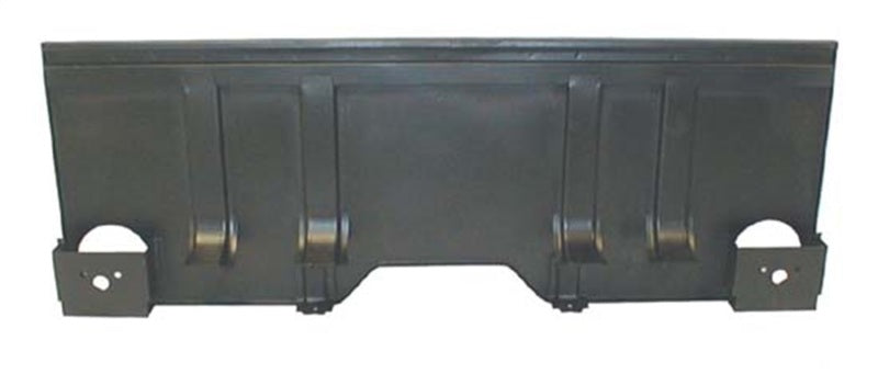 Omix Rear Tail Panel for 52-57 Willys M38-A1, showcasing durable steel construction and precise fit.