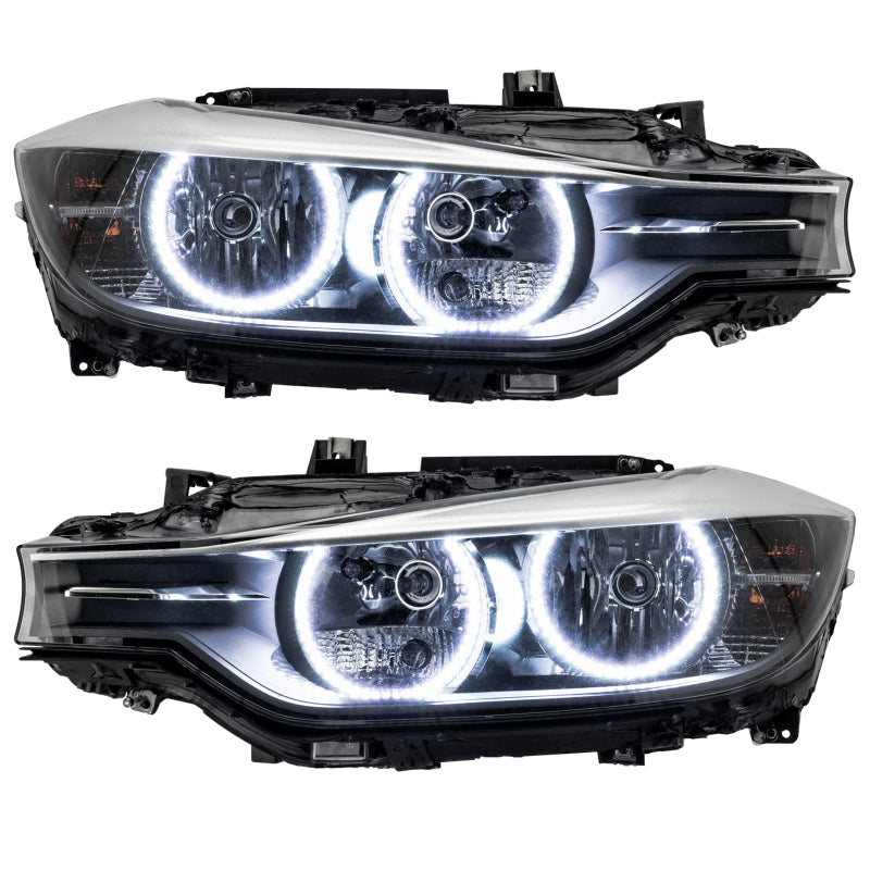 Oracle 12-13 BMW 3/328 LED Halo Kit in white, showcasing advanced LED technology and durable design for enhanced vehicle aesthetics.