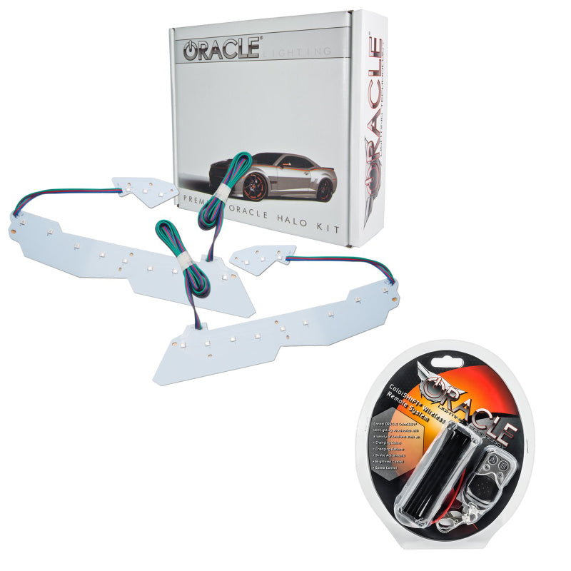 Oracle Color-Changing DRL Upgrade Kit for Chevrolet Corvette C7, featuring ColorSHIFT technology and remote control.