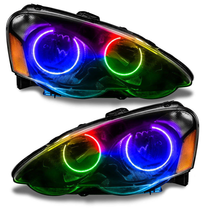 Oracle Acura RSX 02-04 ColorSHIFT Halo Kit featuring bright SMD rings and durable PCB design.