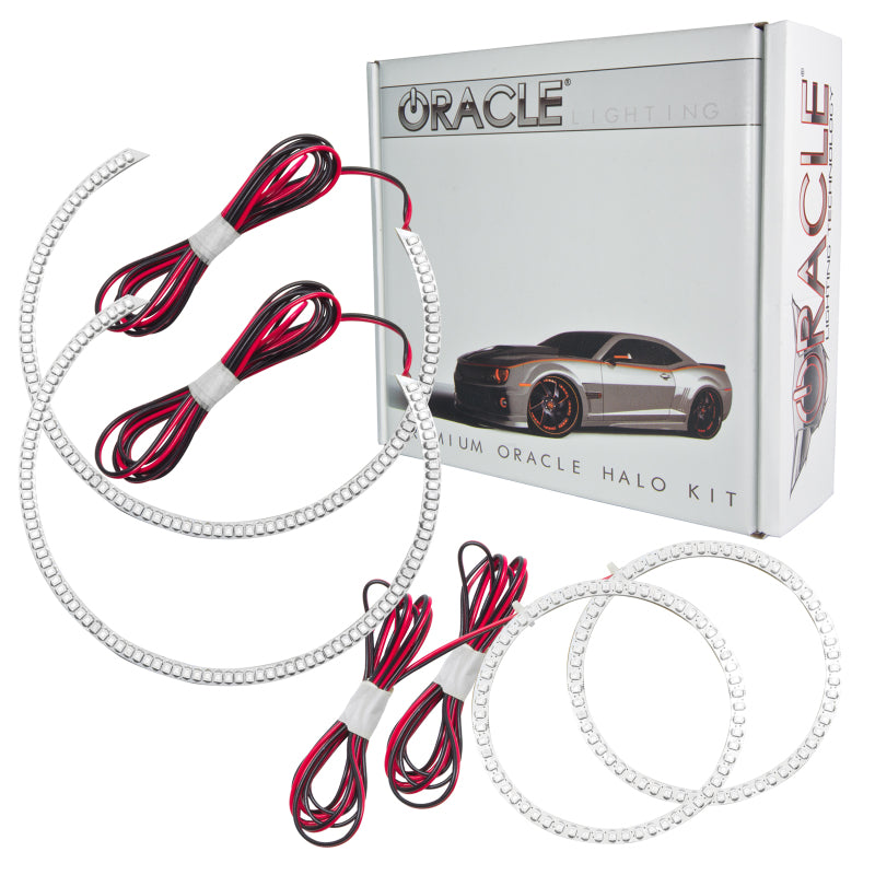 Oracle BMW 1 Series LED Halo Kit in white, showcasing advanced SMD technology and durable PCB design.