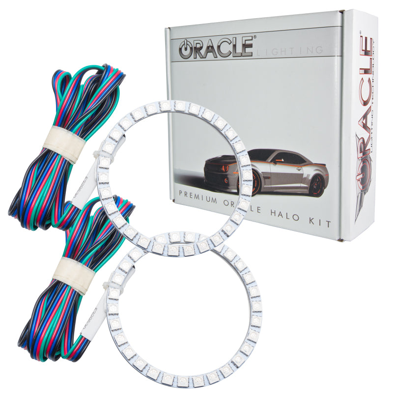 Oracle ColorSHIFT Halo Kit for Cadillac CTS-V Coupe, featuring customizable colors and brightness control.