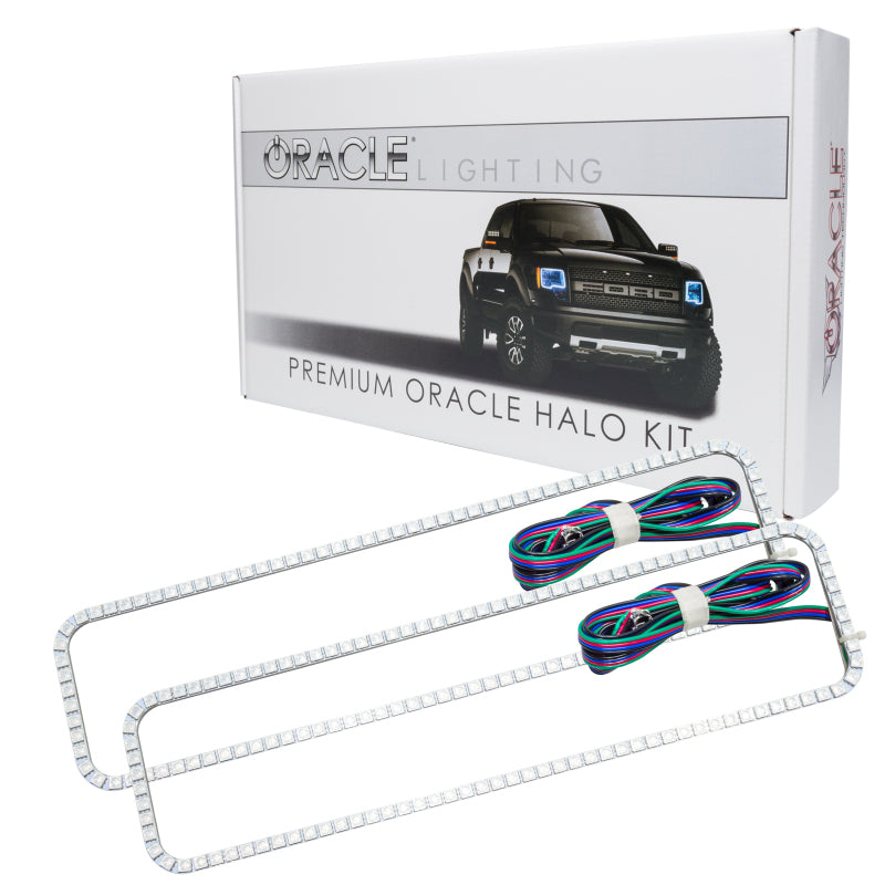 Oracle Chevrolet Blazer 92-94 ColorSHIFT Halo Kit featuring bright SMD rings and a sturdy PCB design.