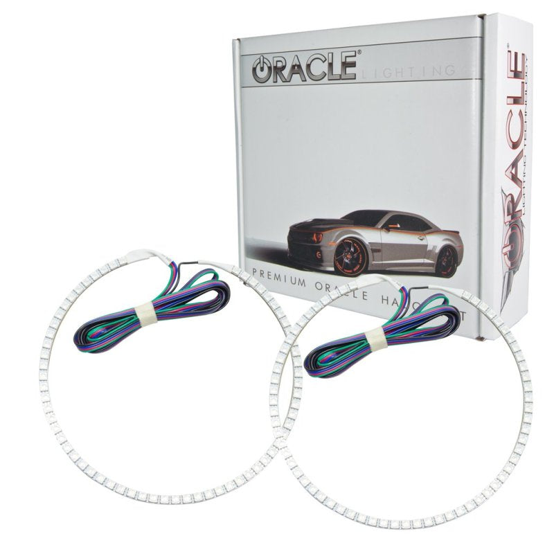 Oracle Chevrolet Camaro RS 10-13 Halo Kit featuring ColorSHIFT technology with BC1 controller, showcasing customizable LED rings.