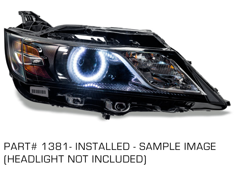 Oracle Chevrolet Impala 14-17 LED Projector Halo Kit in white, showcasing advanced LED technology and durable design for enhanced vehicle lighting.