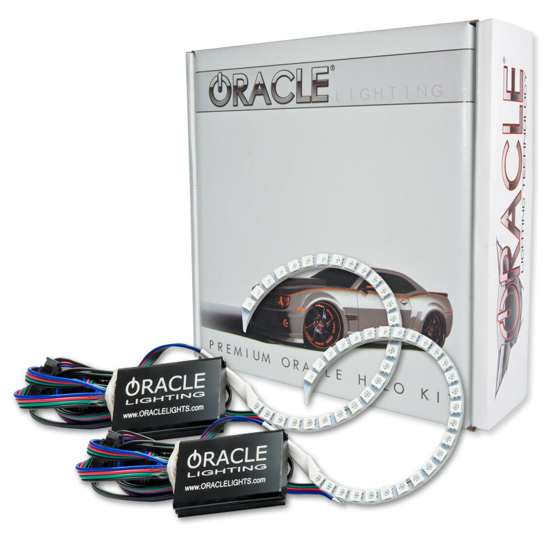 Oracle Chevrolet Impala Projector Halo Kit featuring ColorSHIFT technology with customizable colors and brightness control.