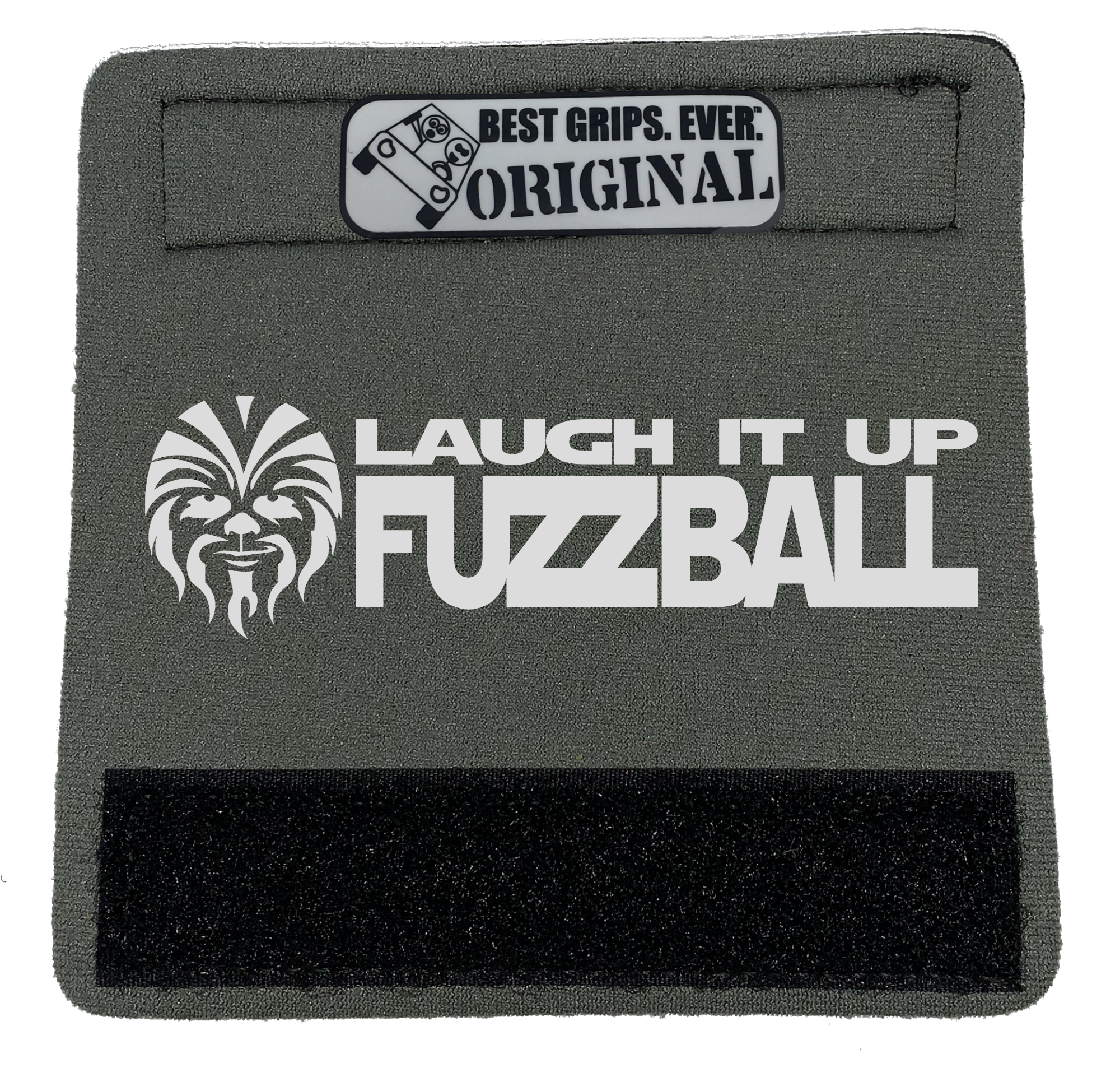 The Fuzzball Grip featuring smooth artwork and a super-soft base, designed for comfort and style in vehicles.