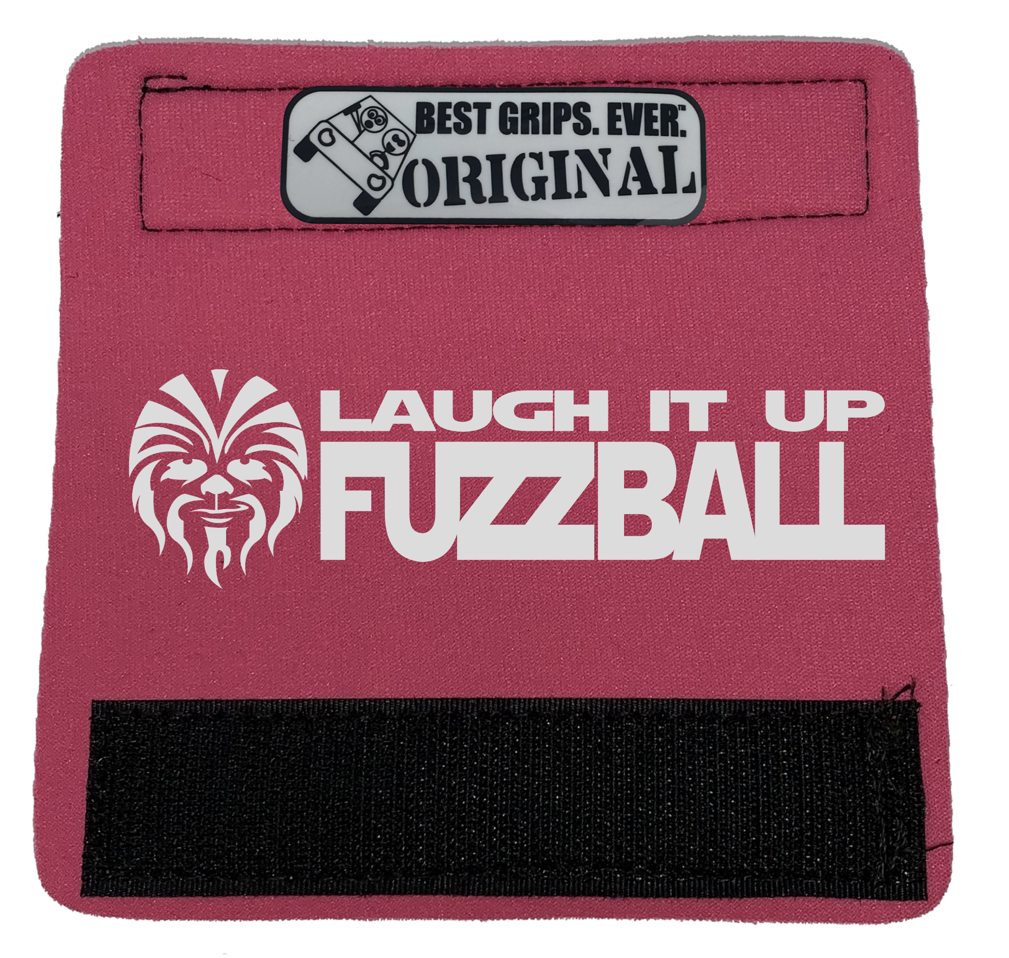 The Fuzzball Grip featuring smooth artwork and a super-soft base, designed for comfort and style in vehicles.