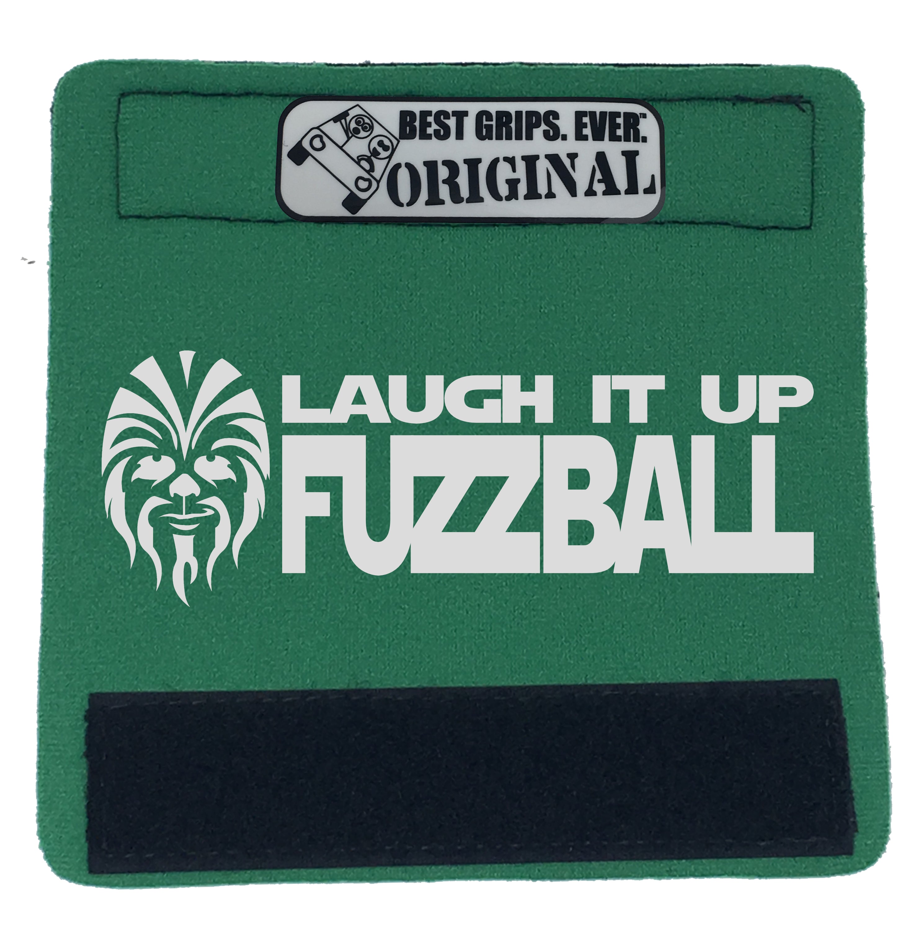 The Fuzzball Grip featuring smooth artwork and a super-soft base, designed for comfort and style in vehicles.