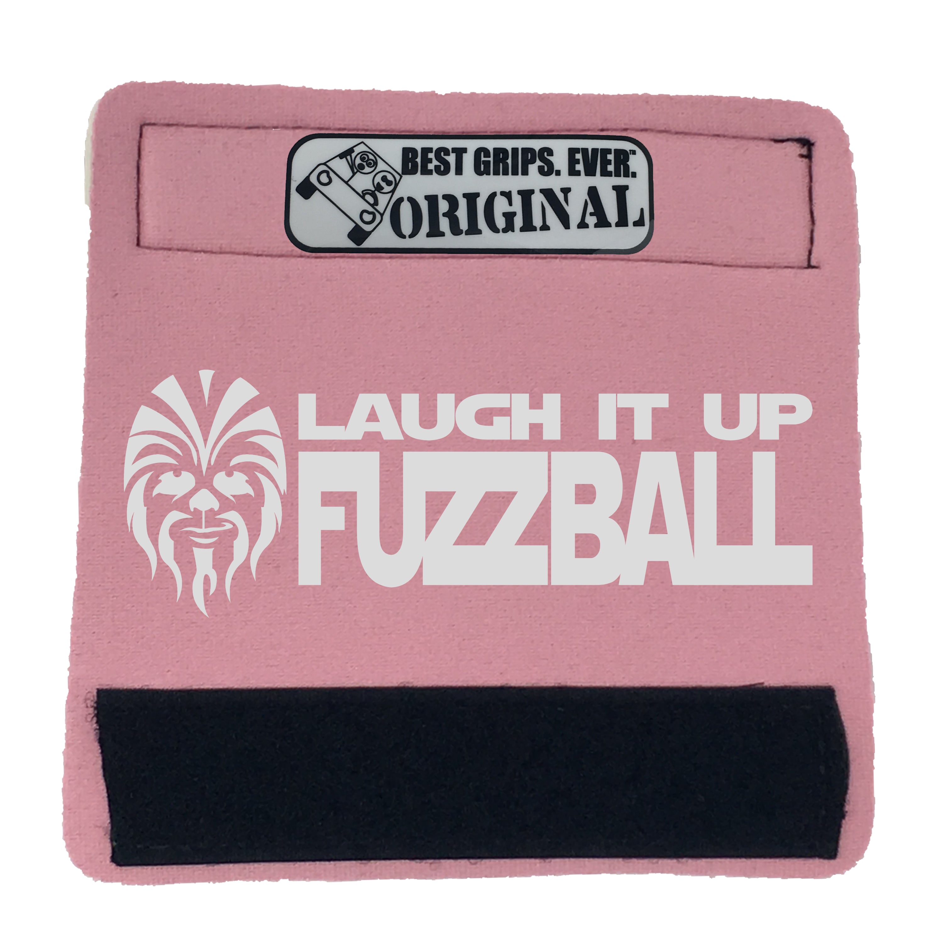 The Fuzzball Grip featuring smooth artwork and a super-soft base, designed for comfort and style in vehicles.