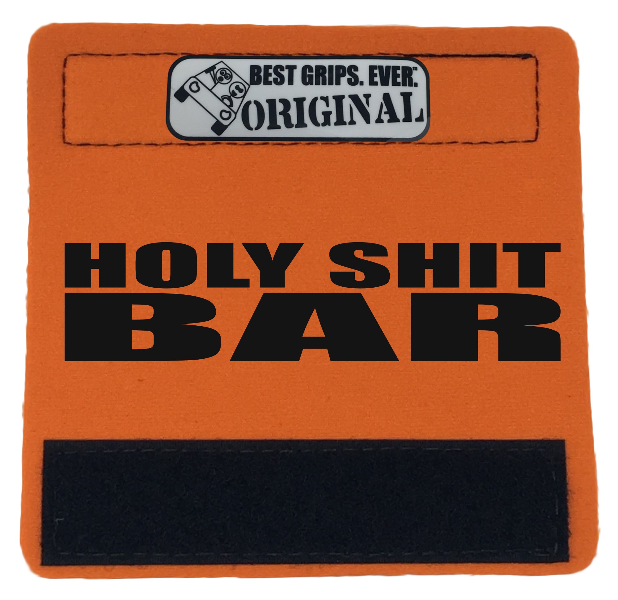 The Holy Shit Bar® featuring smooth artwork and a super-soft base, designed for vehicles with various color options.