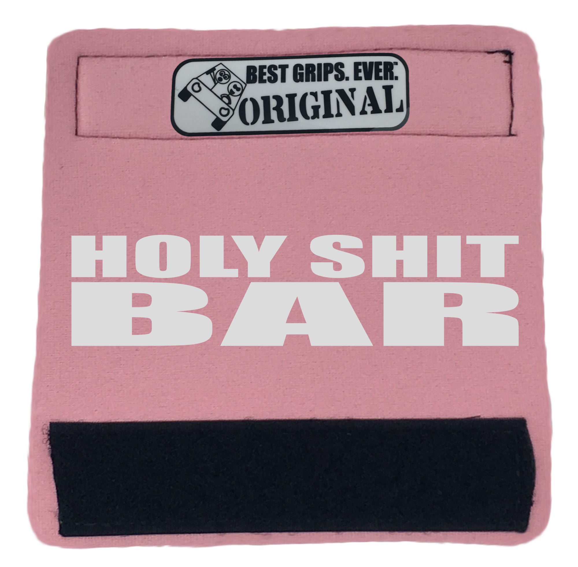 The Holy Shit Bar® featuring smooth artwork and a super-soft base, designed for vehicles with various color options.