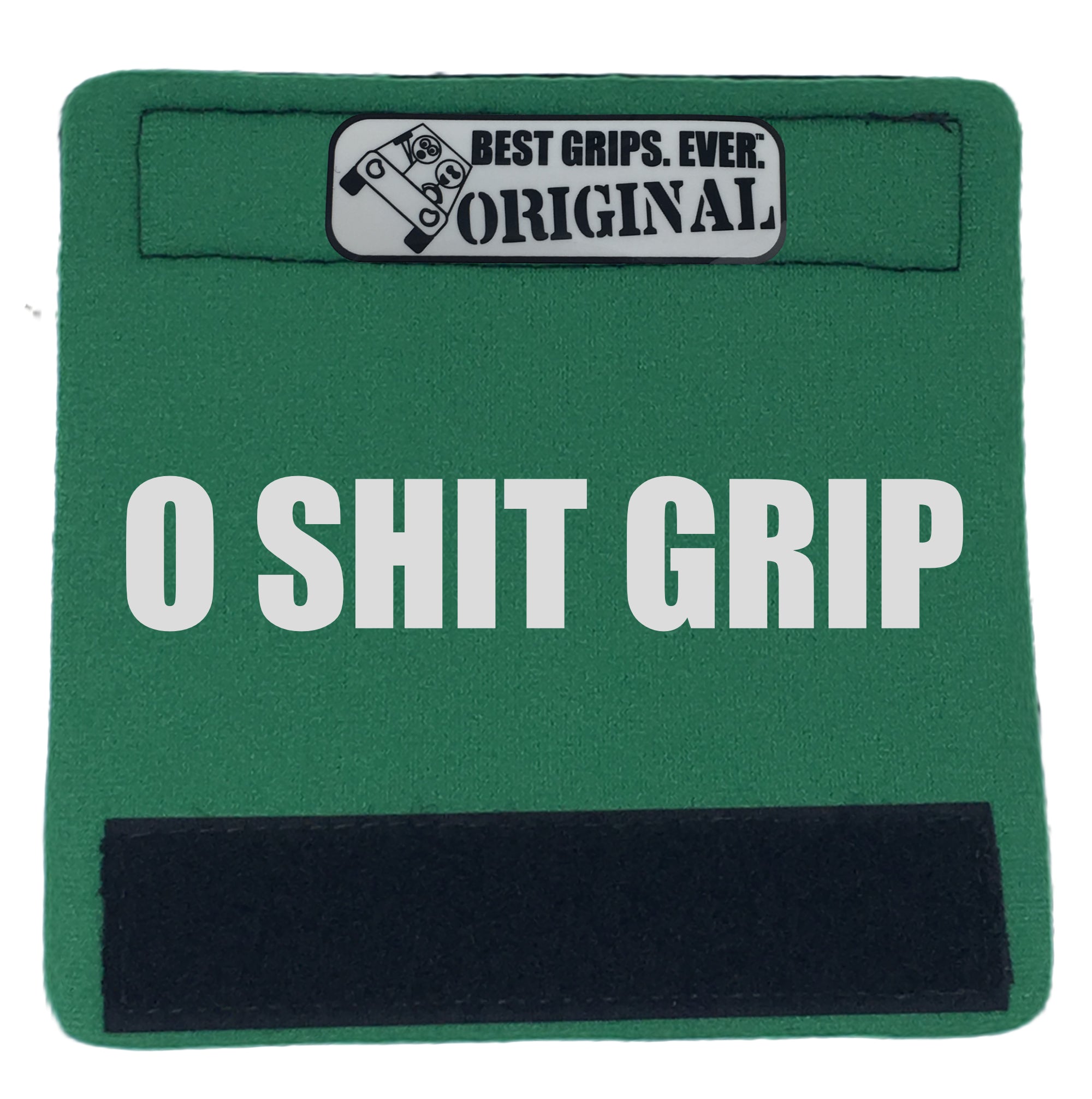 The O Shit Grip® featuring smooth artwork and a super-soft base, available in various colors for a fun vehicle accessory.