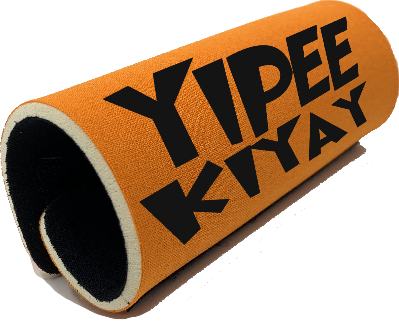 The YIPPIEKIYAY Grip featuring smooth artwork and a soft base, designed for comfort and style in any vehicle.