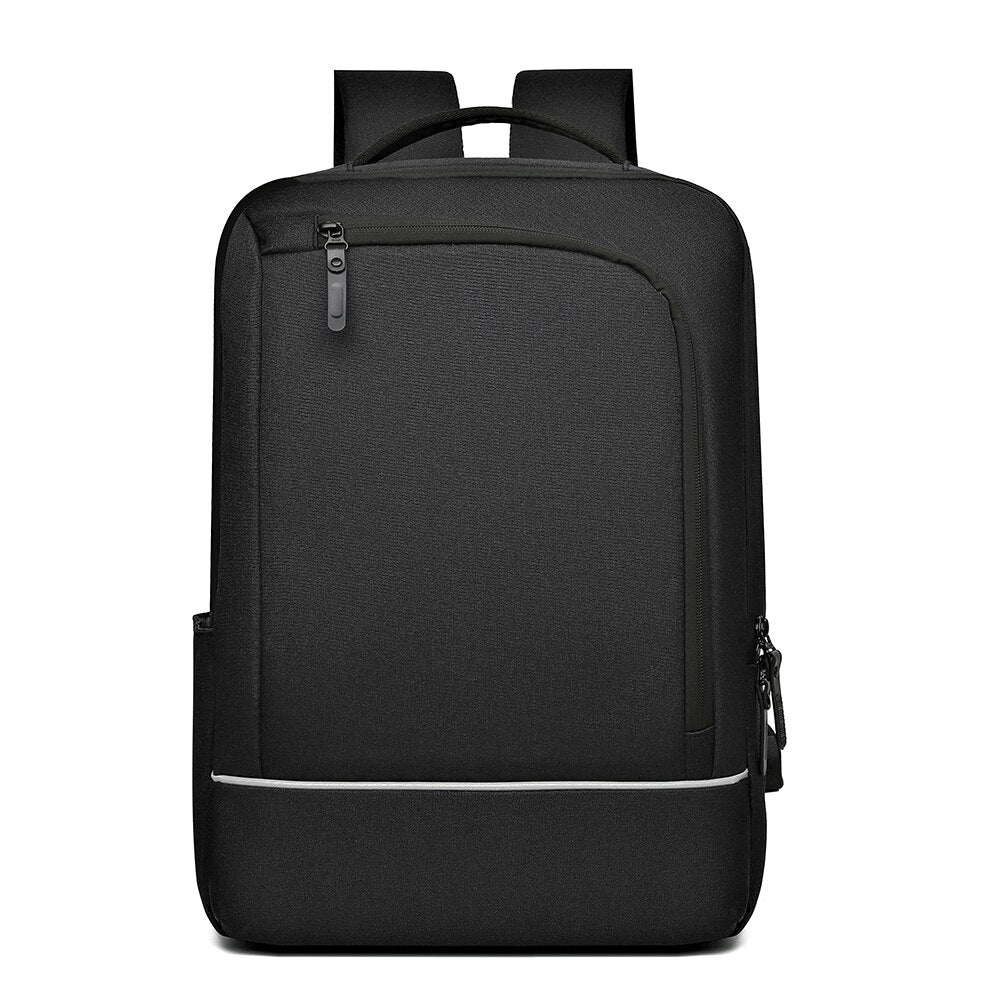 A high-quality nylon backpack designed for male business fashion, featuring a sleek design, multiple compartments, and a capacity for a 15.6-inch laptop.