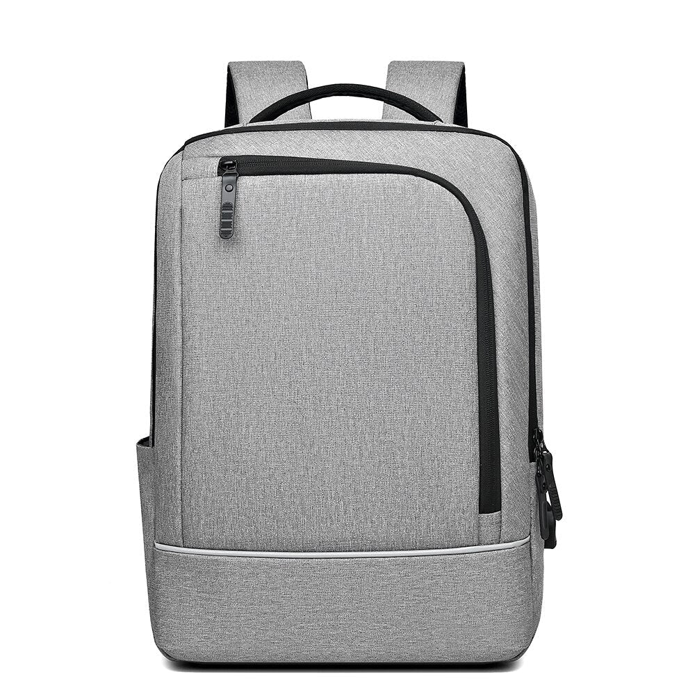 A high-quality nylon backpack designed for male business fashion, featuring a sleek design, multiple compartments, and a capacity for a 15.6-inch laptop.