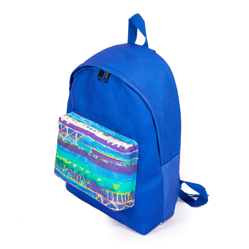 Biggdesign Collection 41 Rucksack in Blau, modern und stilvoll, ideal für Schule und Reisen.