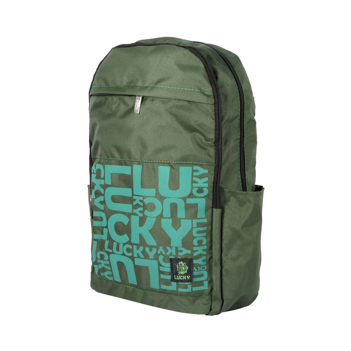 Biggdesign Moods Up Lucky Rucksack in leuchtendem Gelb, wasserdicht, mit gepolsterten Schultergurten und mehreren Fächern für optimale Organisation.