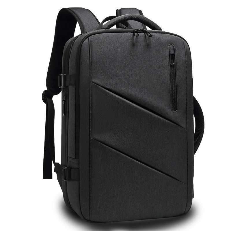 Business Travel Hiking Backpack for men and women, featuring a large capacity, durable Oxford Spinning material, and multiple internal pockets.