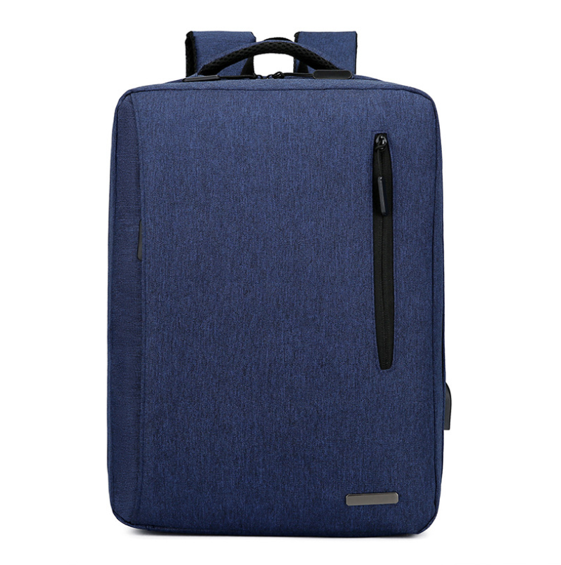 Casual Laptop Oxford Backpack for Men in stylish design, showcasing multiple pockets and durable Oxford cloth material.