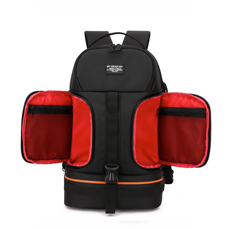 Casual Photo Video Waterproof Camera Backpack with multiple compartments, designed for photographers and outdoor enthusiasts.